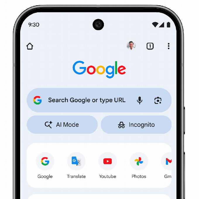 Google makes it easier to access AI Mode in Chrome on iOS and Android